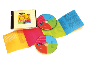 English Curriculum Beginner Music Video DVD CD for Elementary Grade Levels