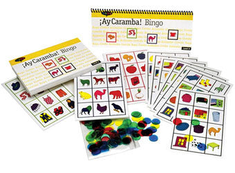 SSL Curriculum Beginner Bingo Ay Caramba for Elementary Grade Levels