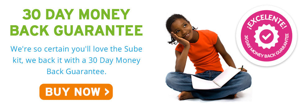 Sube's 30 Day Money Back Guarantee