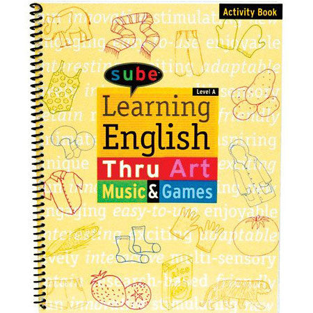 Sube English Curriculum Beginner Activity Book for Elementary Grade Levels