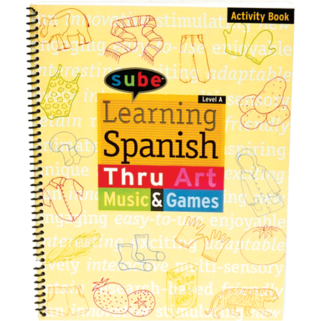 Spanish Curriculum Beginner Activity Book for Elementary Grade Levels Reorder