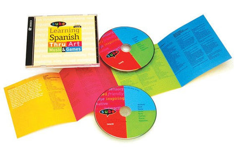 Spanish Curriculum Intermediate Music Video DVD CD for Elementary Grade Levels